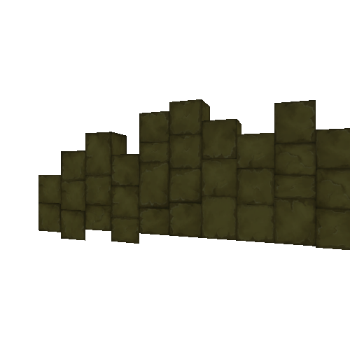 Block Ruin Wall 9